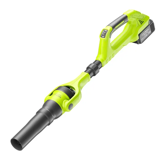 Compact Cordless Blower Featuring Adjustable Speed and Ergonomic Design